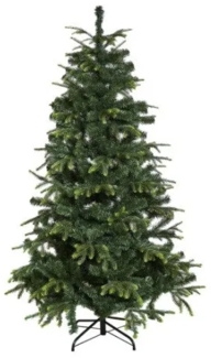 Künstlicher Weihnachtsbaum PE/PVC ALVA Klasse A 170x116 cm u/LED NORDIC WINTER (780-205)