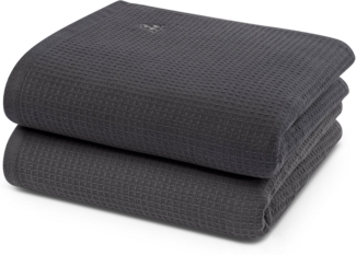 ROSS Handtücher Waffelpique, Frottier (Packung, 2-St), 100% Baumwolle