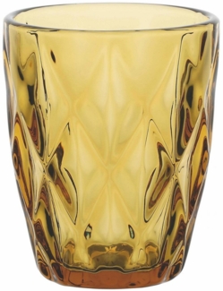 Trink Glas Amber Diamond Tumbler 270 ml