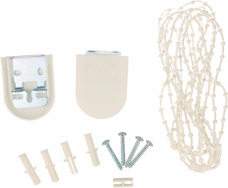 Seitenzugrollo One size Style Satin Perl, sunlines, Lichtschutz, freihängend, verschraubt, Made in Germany