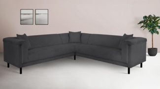 INOSIGN Ecksofa AGNIA L-Form B/T/H: 244/244/71 cm, incl. Zierkissen, gleichschenklig, auch in Cord