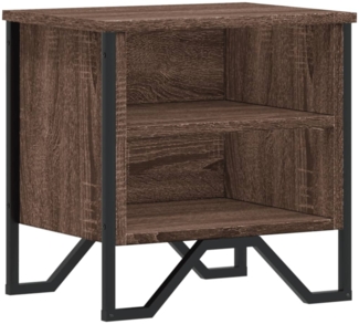 vidaXL Nachttisch Braun Eichen-Optik 40x30x40 cm Holzwerkstoff 848502