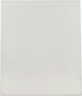 TT Home Teppich, Rechteckig, Höhe: 26 mm, Hochflor Teppich Schlafzimmer Kunstfell Flauschig Kaninchenfell Imitat