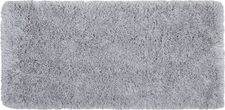 Teppich hellgrau 80x150 cm Shaggy CIDE