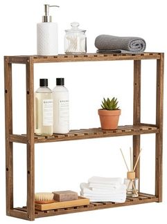 Schmales Wandregal mit 3 Ablagen 10052611