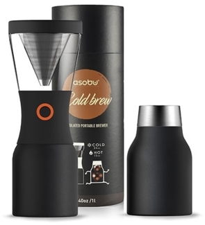 Asobu Cold Brew Kaffeebereiter schwarz