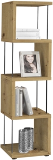 Regal Elga 33x33x126 Bücherregal Standregal asteiche 14819
