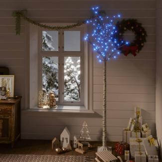 vidaXL Weihnachtsbaum 200 LEDs 2,2 m Blau Indoor Outdoor 328686