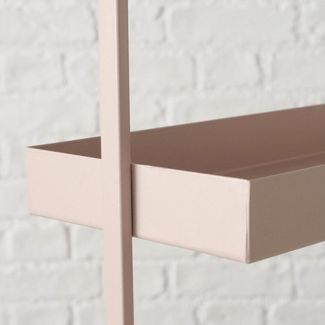 BOLTZE GRUPPE GmbH Etagere JAGO, H 38,5 cm, Beige, pulverbeschichtet, Eisen, (1-tlg), mit 2 Etagen und Tragegriff