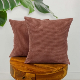 Amilian Kissenbezug 2er Set - Kissen Bezüge - Kissenhüllen - Zierkissenbezüge, (2 Stück), 40x40 cm, Kissenhülle für Sofakissen, Dekokissen, Kissen, Zierkissen