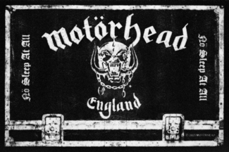 Rockbites - Fußmatte "Motörhead - No Sleep at All" Türmatte Nr. 184 (101013)