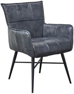 Armlehnenstuhl Empiry Leder "cognac"