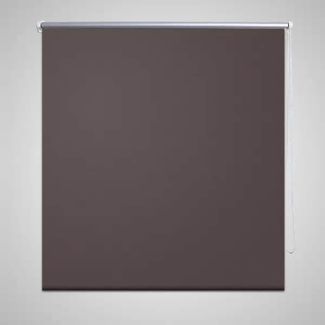 vidaXL Verdunkelungsrollo 104,4 x 230 cm, Stoffbreite 100 cm, Kaffeebraun 240155