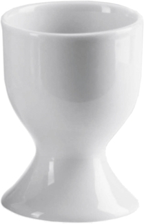 Mäser 687062 Eierbecher auf Fuß "Young", H 6,8cm Ø 4,5cm, Porzellan, weiß