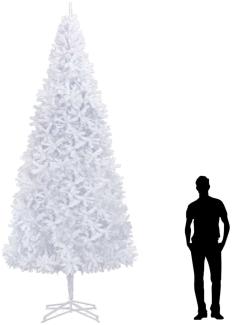 vidaXL Künstlicher Weihnachtsbaum 400 cm Weiß 284294