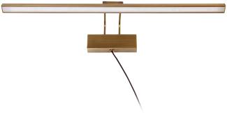 Steinhauer Wandleuchte Malerei Litho LED 2431 Braun