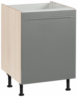 OPTIFIT Spülenschrank Bern 60 cm breit, mit 1 Tür, mit höhenverstellbaren Füßen, mit Metallgriff