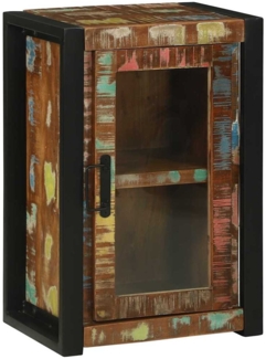 vidaXL Badezimmerschrank Mehrfarbig 40 x 30 x 60 cm Massivholz Altholz 4016013