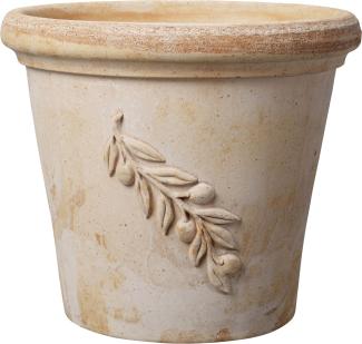 Deroma Pflanztopf Cilindro Olive terracotta Ø 38 cm