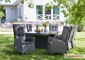 LC Garden »Barcelona« Gartentisch grau-mix