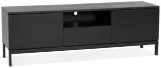 Kokoon Design TV-Kommode Kinejo Metall Schwarz