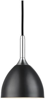 Halo Design No. 741076 LED Pendelleuchte BELLEVUE schwarz matt chrom, E14 Ø 14