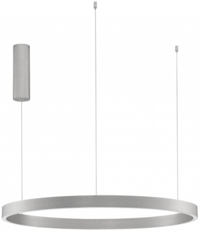 Nova Luce 9345666 ELOWEN LED Pendelleuchte 80cm 3000K Silber gebürstet dimmbar