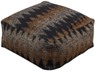 Basiclabel Pouf 'Kras' aus Baumwolle 60x60 cm