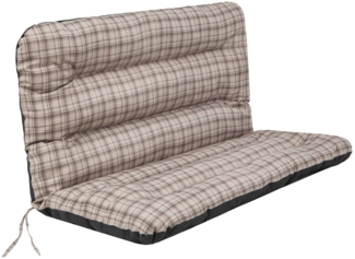 Bjird Bankauflage Ania 120 cm 150 cm 180 cm, Polsterauflage für Gartenbank und Hollywoodschaukel