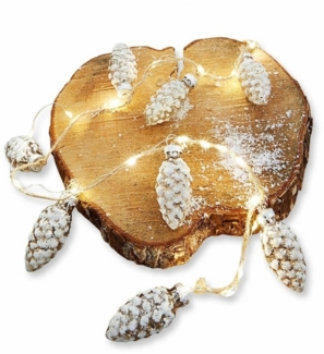 Mirabeau Lichterkette Lichterkette Mandelia weiß