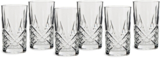 ECHTWERK Longdrinkglas Highball Gläser, Formschöne und robuste Longdrink Gläser-/ Highball Gläser