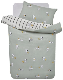 Next Bett-Set Snoopy Bettbezug und Kissenbezug im Set, Bezug: Polyester, Baumwolle