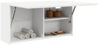 vidaXL Bad-Wandschrank Weiß 80x25x40 cm Holzwerkstoff 860085