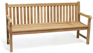 Gartenbank Piceno Teak Massivholz 180 cm