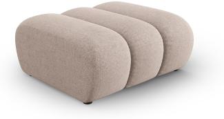 Micadoni Hocker Lupine Chenille Beige