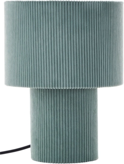 LeGer Home by Lena Gercke Tischleuchte Kathleen Cordleuchte, ohne Leuchtmittel, Cordstoff, H 30 cm, Ø 23 cm, E27, Cord, Stoffleuchte, Tischlampe