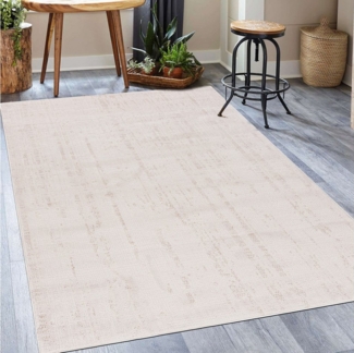 Mazovia Designteppich Modern Stilvoll Teppich Rechteckiger Weich Teppich für Wohnzimmer Grau, 80 x 150 cm, Fußbodenheizung