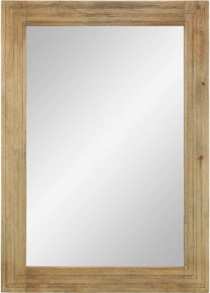 vidaXL Badspiegel Braun 50x70x2,5 cm Massivholz Mango 4017751