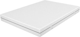 Ergonomische Matratze 100x200 H2 H3- Federkernmatratze 100x200 mit 7 Zonen- Taschenfederkernmatratze 100x200 , Höhe 21cm- Bezug waschbar