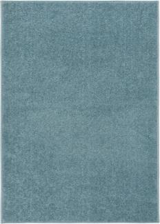 Teppich Kurzflor 120x170 cm Blau