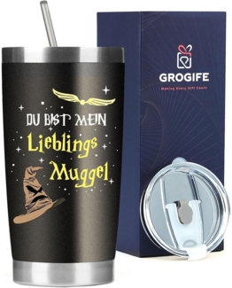 Weihnachtskalender Geschenk Lustige Muggel Potter Thermosflasche 500ml