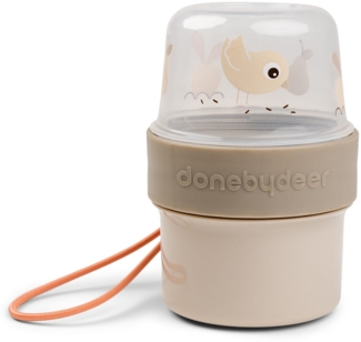 Snack-Behälter To go 2-way S Birdee Sand