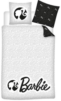 Barbie Bettwäsche Barbie Mikrofaser Bettwäsche 2tlg Set, 2 teilig, Deckenbezug 135-140x200 cm Kissenbezug: 63X63 cm
