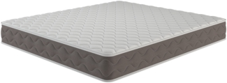 Dmora Quadratische und halbe Matratze Palmetto, Produkt aus Memory-Schaum, Schlafzimmermatratze, Schlafunterstützung, Made in Italy, 120x200 h21 cm, Weiß