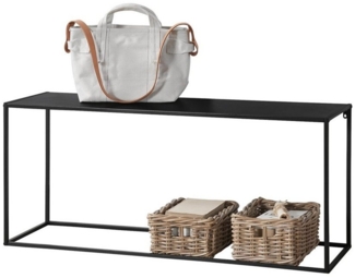 en. casa Konsolentisch, »Mandal« Flurtisch Sideboard Beistelltisch schwarz