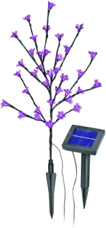 Esotec Solar LED Blütenstrauch pink