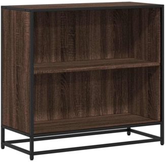 vidaXL Bücherschrank Braun Eichen-Optik 80,5x35x76 cm Holzwerkstoff 849108