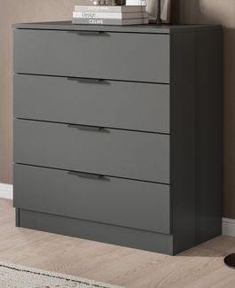 Kommode Swan in grau 40 x 80 cm