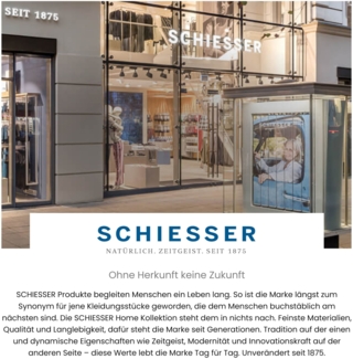 Schiesser Bettwäscheset Elise - Baumwollsatin - 2-teilig - 135 x 200 cm - Grün