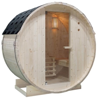 Vente-unique - Gartensauna 2 Personen - 185 x 120 x 190 cm - ISOKYRO